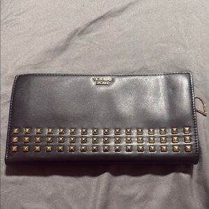 Victoria's Secret Black Studded Wallet clutch